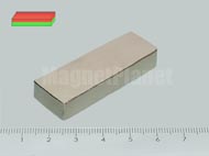 50x20x10 mm N42 NEODYM m�gnes has�b