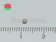2x1 mm N48 NEODYM m�gnes korong