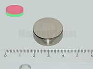 22x6 mm N40 NEODYM m�gnes korong