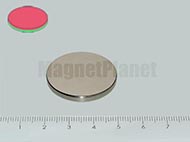 30x2 mm N45 NEODYM m�gnes korong