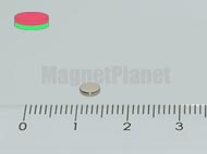 4x1,5 mm N45 NEODYM m�gnes korong