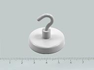 H-32x7 mm NEODYM m�gnes kamp� feh�r (�szak)