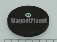 POT-S-B 66x8 NEODYM r�gz�t� m�gnes menetes h�vellyel,  gumibevonattal