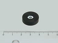 POT-S-IB 22x6 NEODYM r�gz�t� m�gnes menetesfurattal,  gumibevonattal