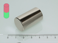 20x34 mm N45 NEODYM m�gnes r�d