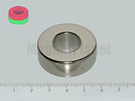 35x10/12 mm N42 NEODYM m�gnes gy�r�