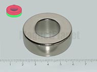 40x10/22 mm N42 NEODYM m�gnes gy�r�