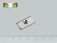 B-POT 25x13x5 mm NEODYM felcsavarozhat� m�gnes has�b