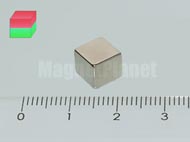 6 mm N42 NEODYM m�gnes kocka