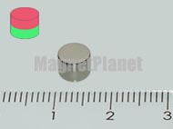 6x5 mm N38 NEODYM m�gnes korong