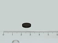 10x2 mm Y30 FERRIT m�gnes korong