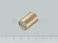 POT-RS 13x20 SmCo r�gz�t� m�gnes h6 illeszt�ssel, r�z h�velyben