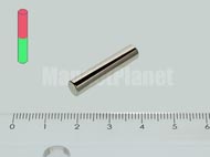 5x25 mm N45 NEODYM m�gnes r�d