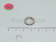 16x2/12 mm N38 NEODYM m�gnes gy�r�