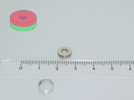 8x2/4 mm N45 NEODYM m�gnes gy�r�